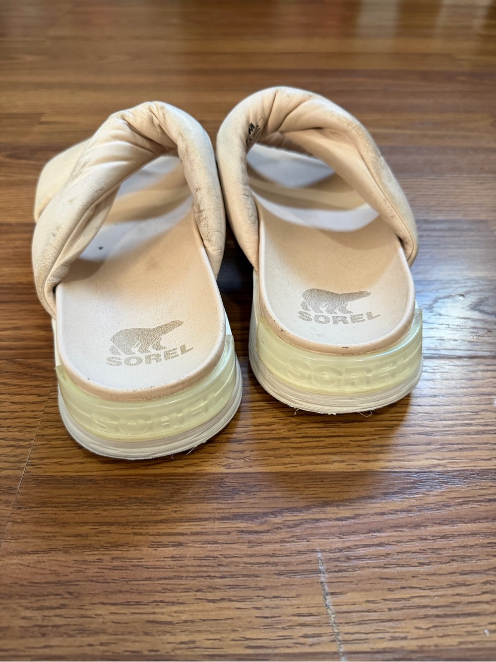 Sorel Viibe Twist Slide chunky cushion sandals 8 - Picture 4 of 7